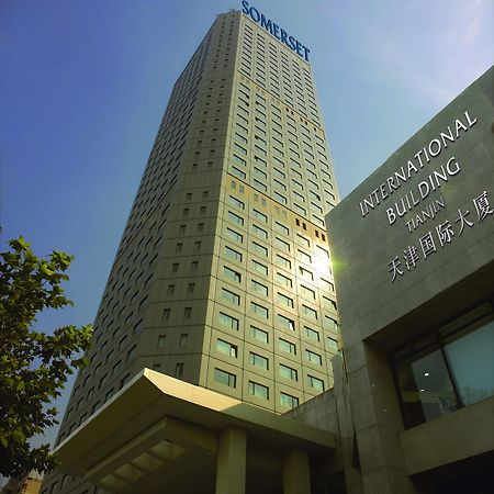 Somerset International Building Tianjin Apartment Exterior foto