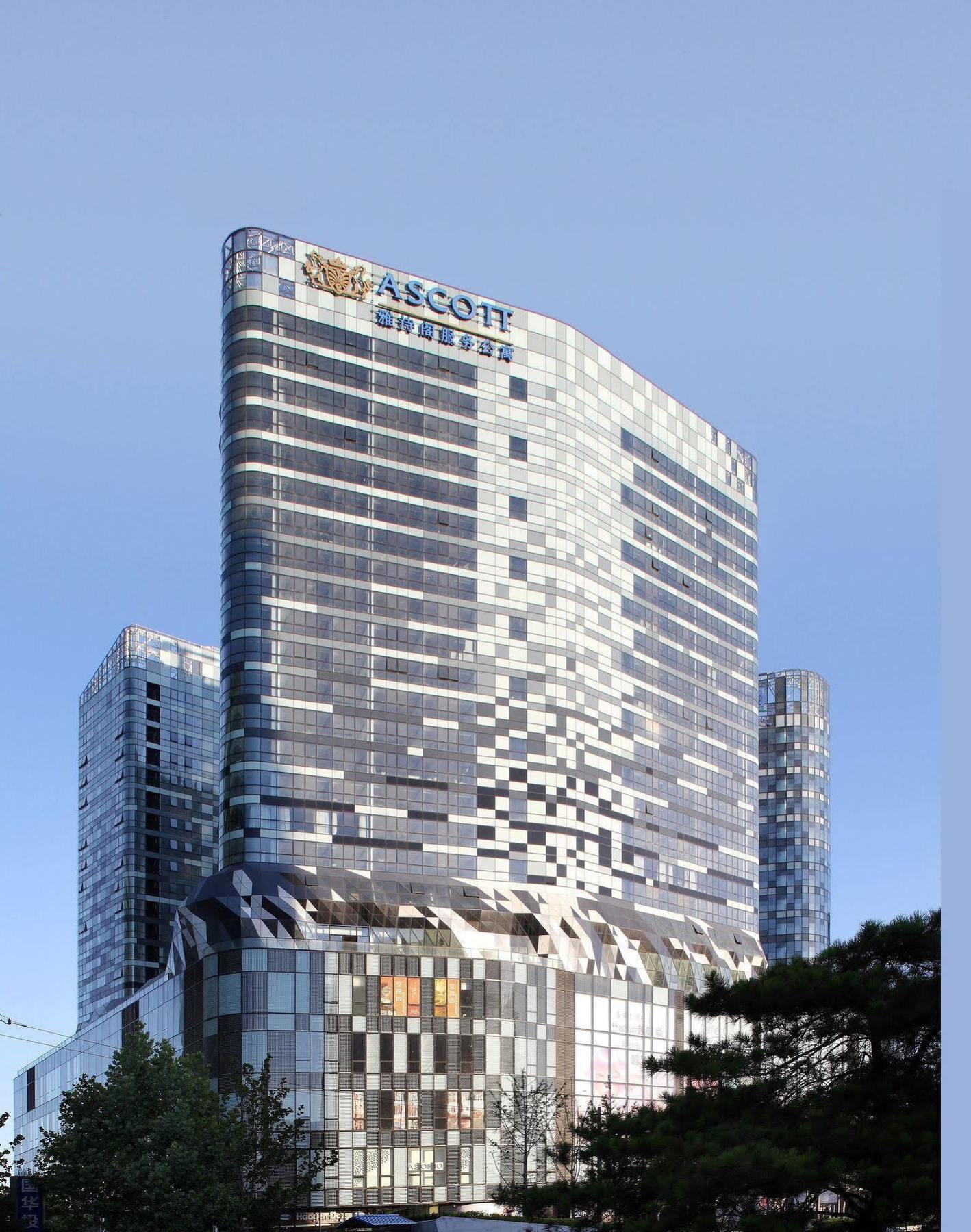 Somerset International Building Tianjin Apartment Exterior foto